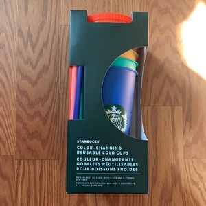 NEW 2020 starbucks summer color changing cups